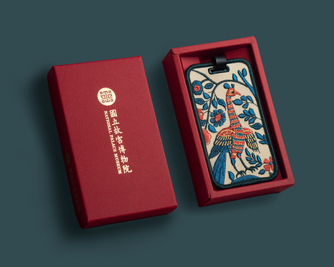 刺繡吊牌- 生命之樹-鳥鵲