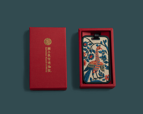 刺繡吊牌- 生命之樹-鳥鵲