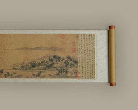 富春山居卷軸磁鐵