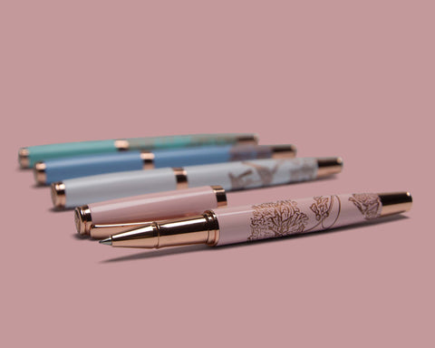 Peony dual-use pen set