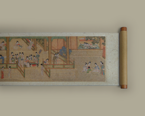 漢宮春曉卷軸磁鐵