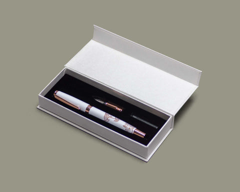 Begonia magnolia dual-use pen set